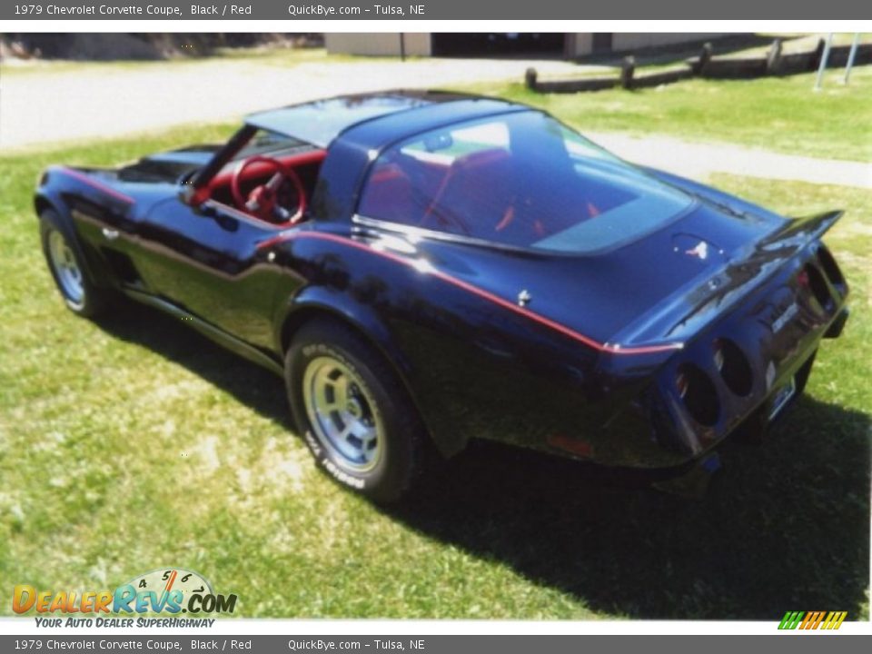 1979 Chevrolet Corvette Coupe Black / Red Photo #3