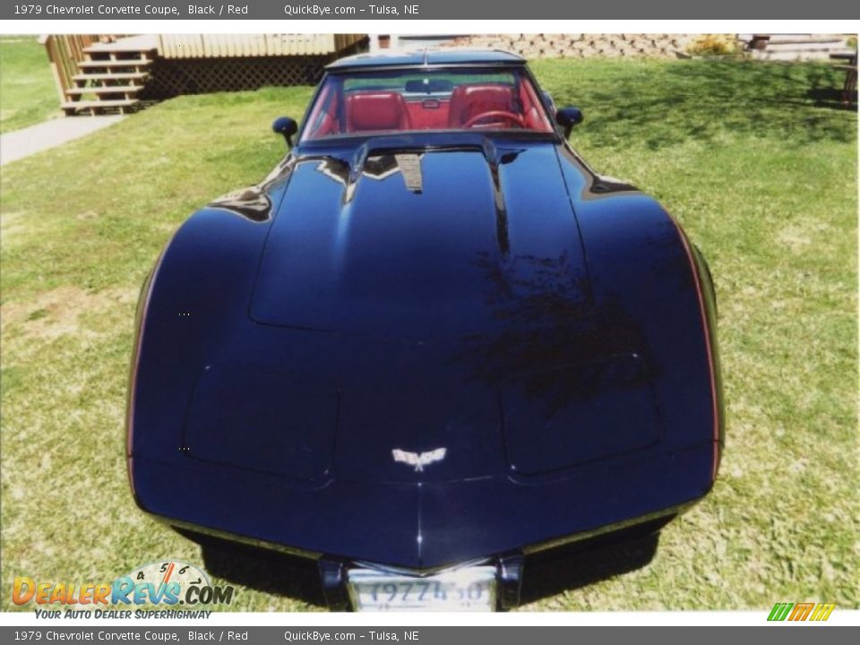 1979 Chevrolet Corvette Coupe Black / Red Photo #8