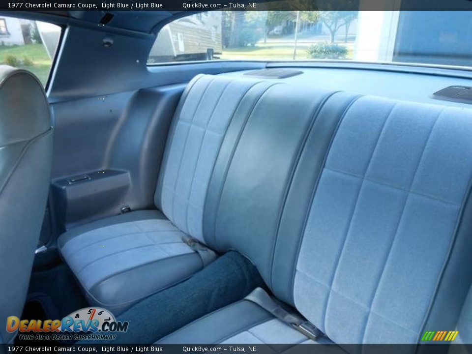 Rear Seat of 1977 Chevrolet Camaro Coupe Photo #6