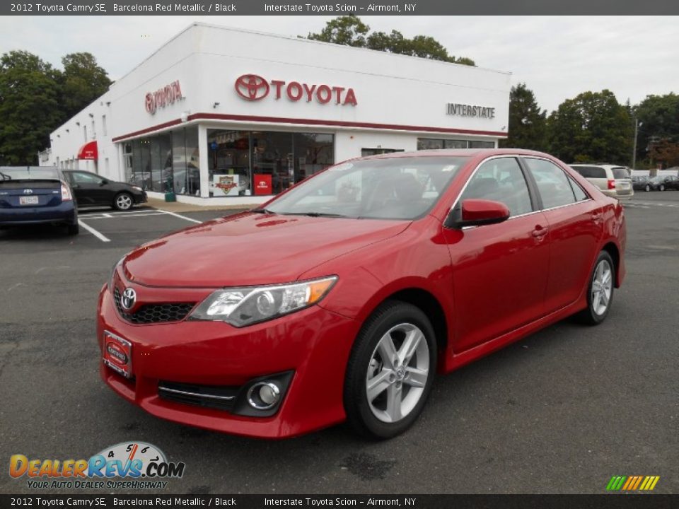 2012 Toyota Camry SE Barcelona Red Metallic / Black Photo #1