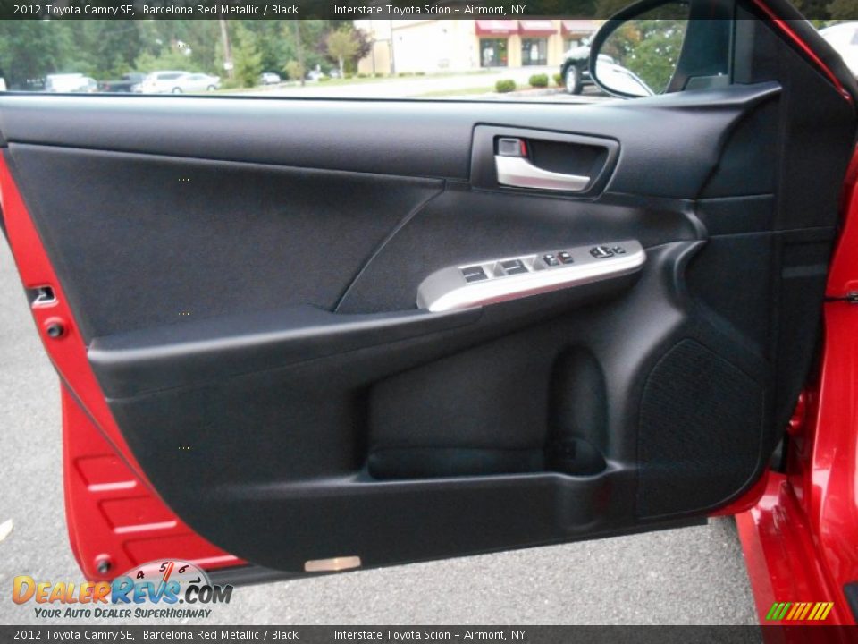2012 Toyota Camry SE Barcelona Red Metallic / Black Photo #8