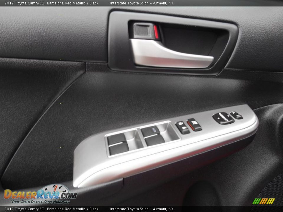 2012 Toyota Camry SE Barcelona Red Metallic / Black Photo #9