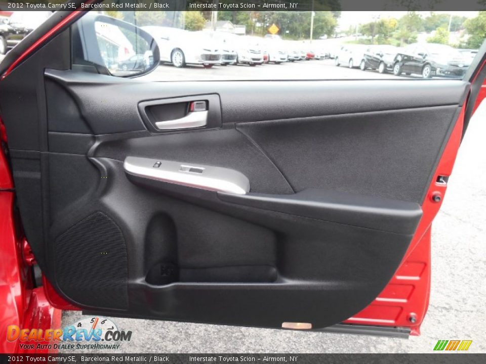 2012 Toyota Camry SE Barcelona Red Metallic / Black Photo #20