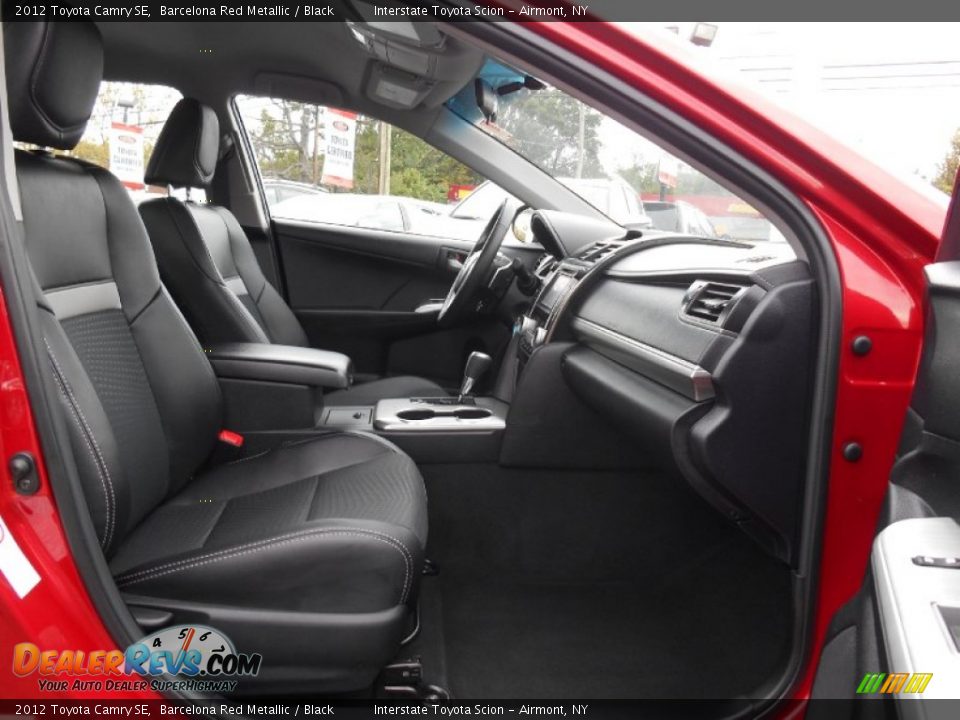 2012 Toyota Camry SE Barcelona Red Metallic / Black Photo #22