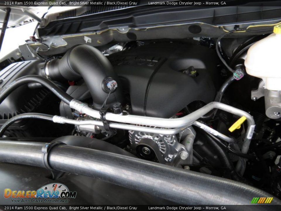 2014 Ram 1500 Express Quad Cab 5.7 Liter HEMI OHV 16-Valve VVT MDS V8 Engine Photo #10