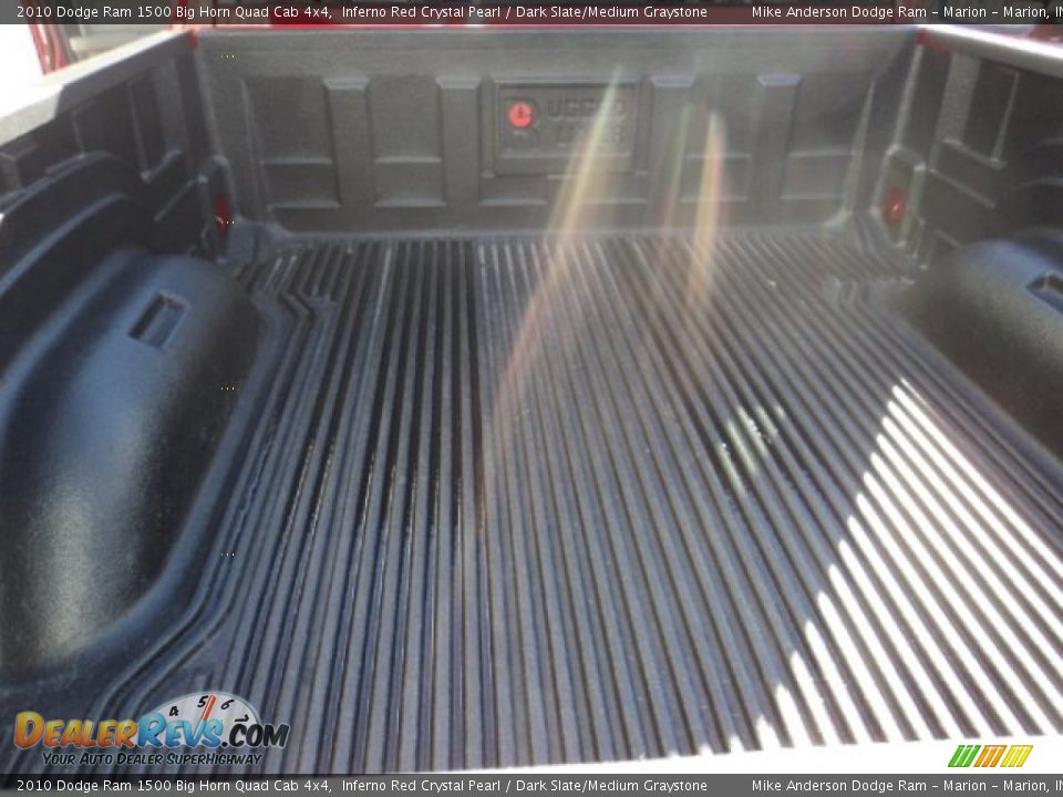2010 Dodge Ram 1500 Big Horn Quad Cab 4x4 Inferno Red Crystal Pearl / Dark Slate/Medium Graystone Photo #9