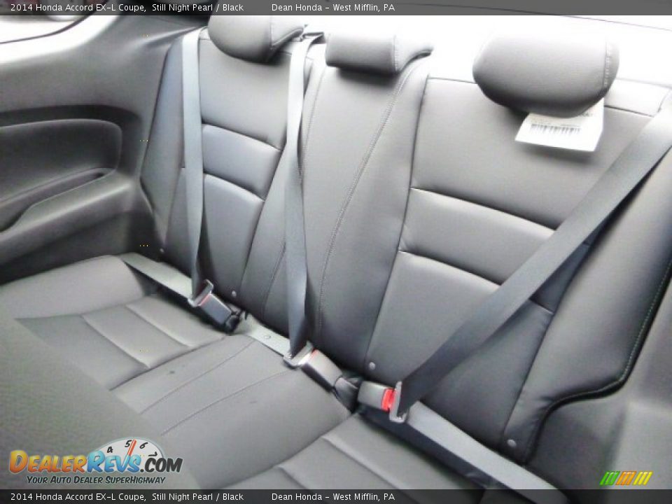 Rear Seat of 2014 Honda Accord EX-L Coupe Photo #11