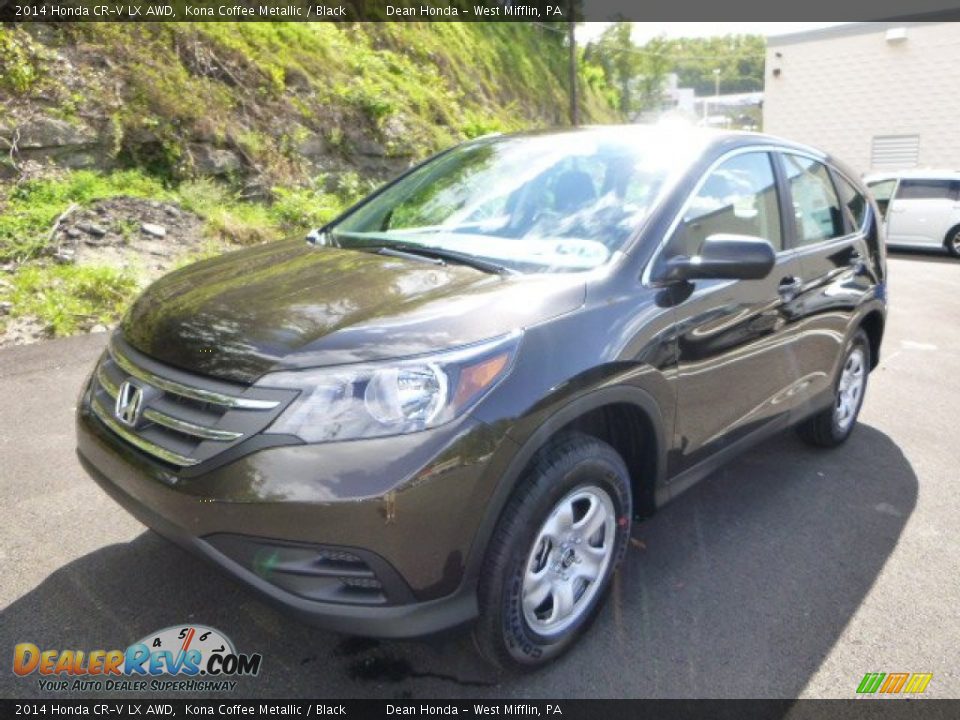 2014 Honda CR-V LX AWD Kona Coffee Metallic / Black Photo #7