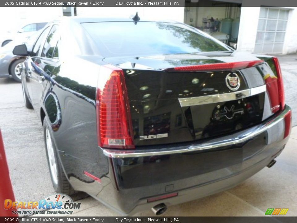 2009 Cadillac CTS 4 AWD Sedan Black Raven / Ebony Photo #5