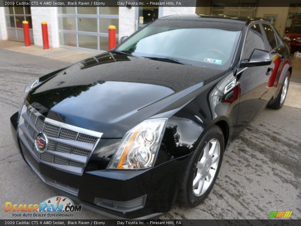 2009 Cadillac CTS 4 AWD Sedan Black Raven / Ebony Photo #7