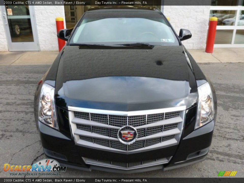 2009 Cadillac CTS 4 AWD Sedan Black Raven / Ebony Photo #8