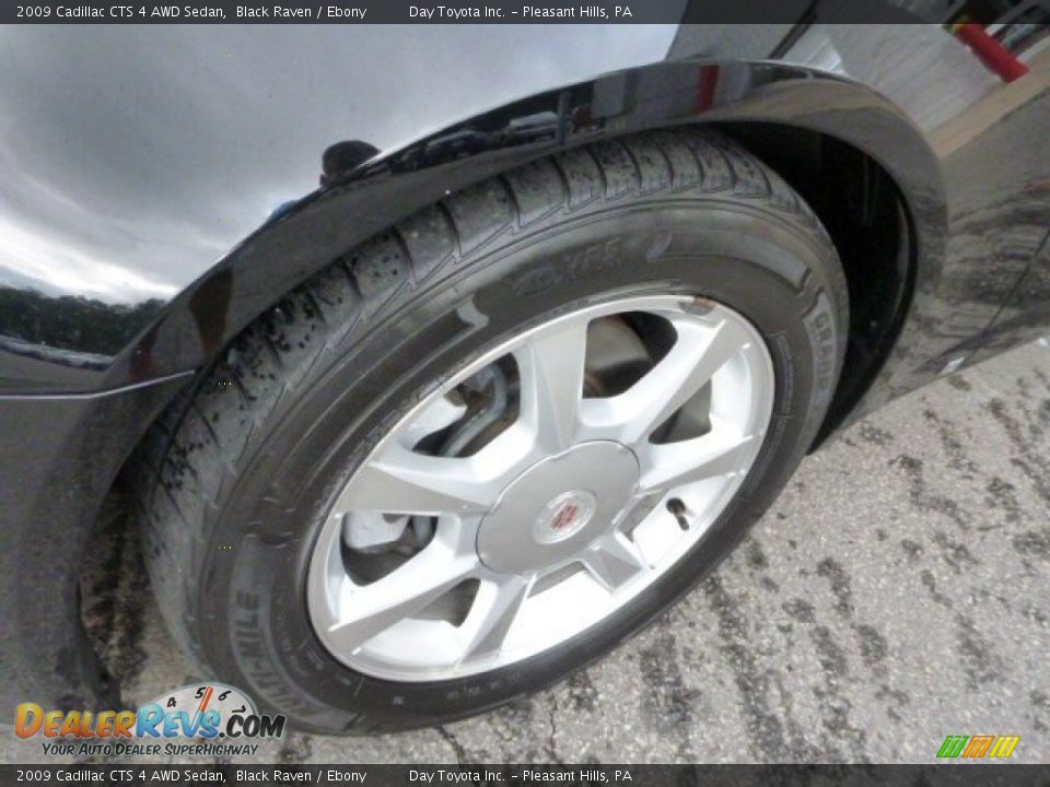 2009 Cadillac CTS 4 AWD Sedan Black Raven / Ebony Photo #9