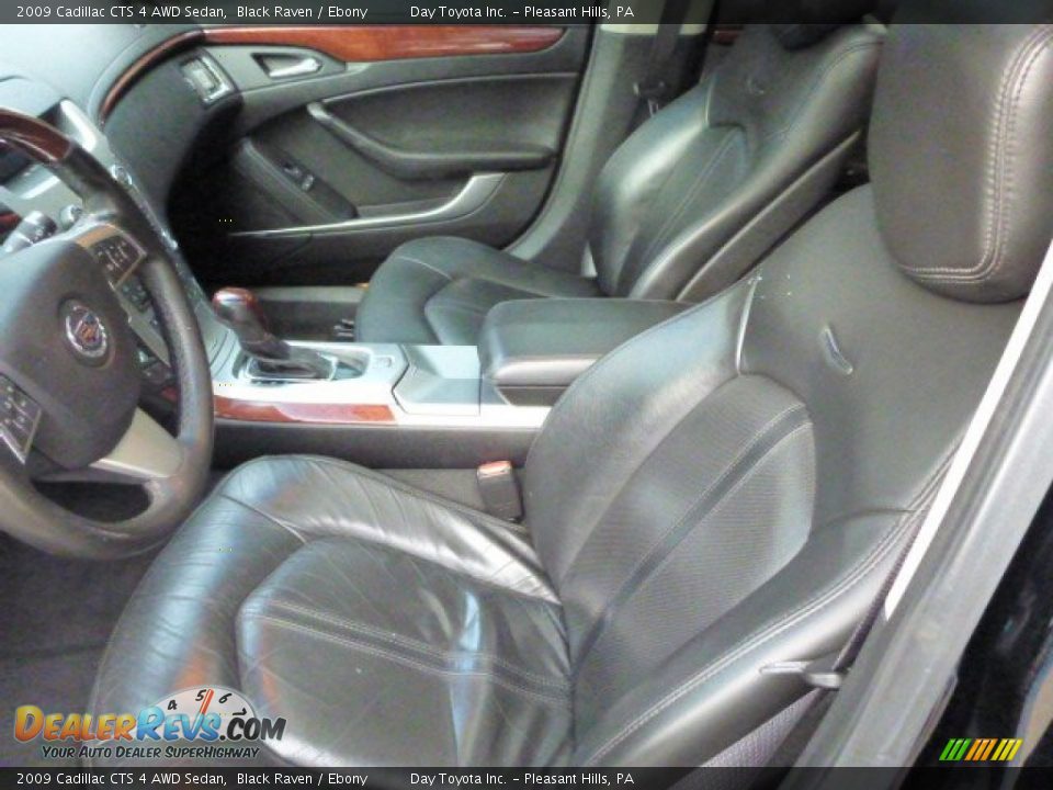 2009 Cadillac CTS 4 AWD Sedan Black Raven / Ebony Photo #10