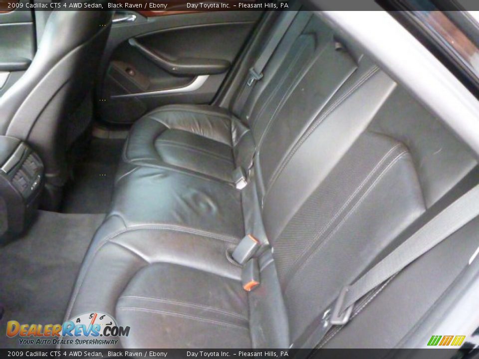 2009 Cadillac CTS 4 AWD Sedan Black Raven / Ebony Photo #11