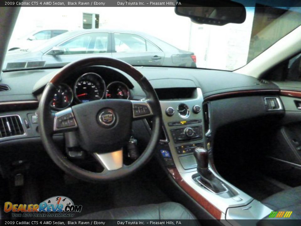 2009 Cadillac CTS 4 AWD Sedan Black Raven / Ebony Photo #12