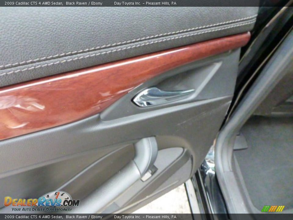 2009 Cadillac CTS 4 AWD Sedan Black Raven / Ebony Photo #13