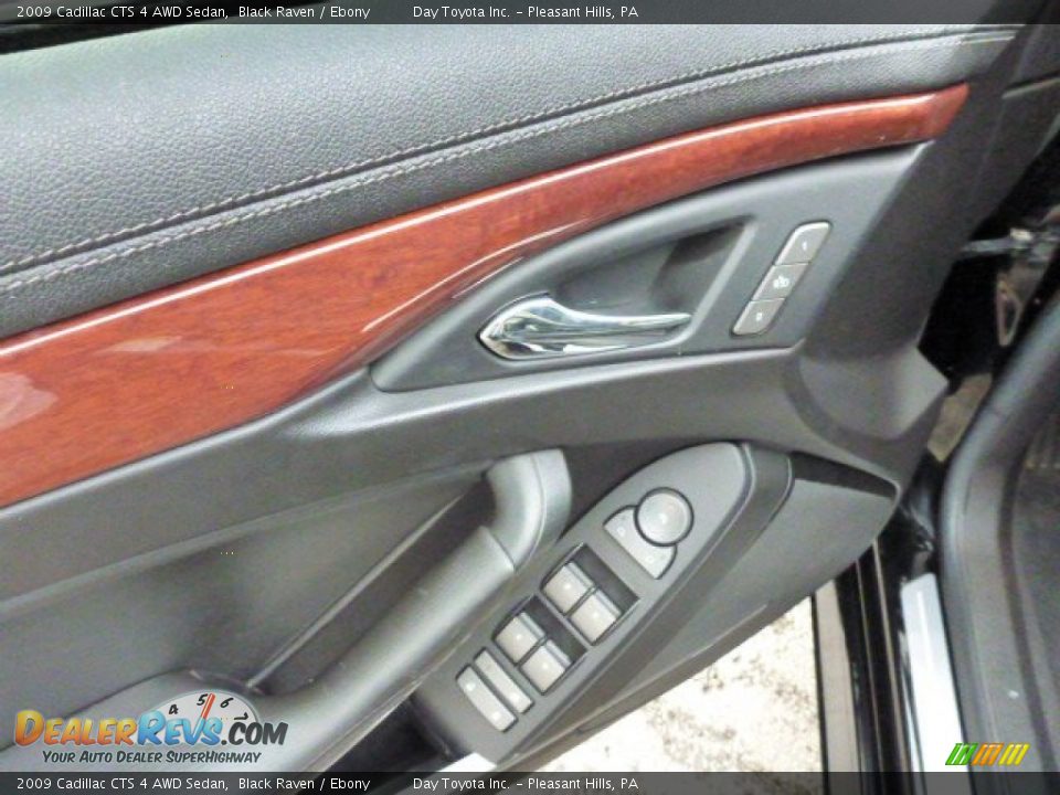 2009 Cadillac CTS 4 AWD Sedan Black Raven / Ebony Photo #14