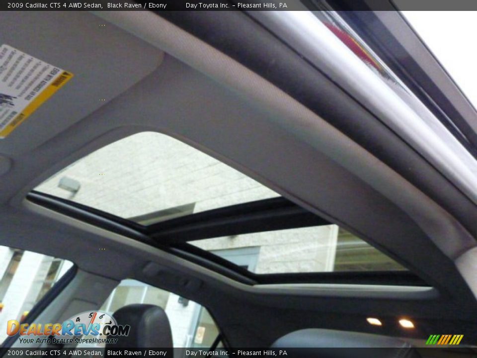 2009 Cadillac CTS 4 AWD Sedan Black Raven / Ebony Photo #16