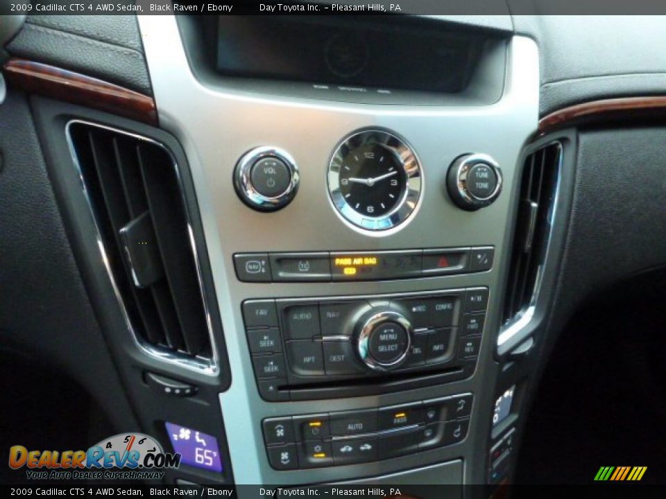 2009 Cadillac CTS 4 AWD Sedan Black Raven / Ebony Photo #19