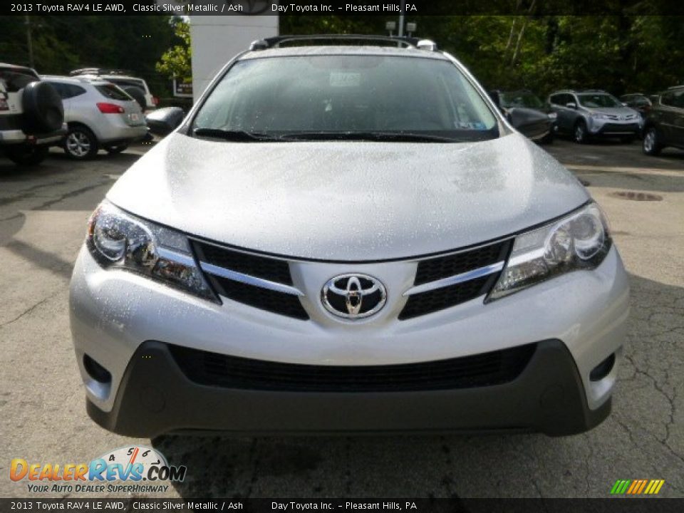 2013 Toyota RAV4 LE AWD Classic Silver Metallic / Ash Photo #8