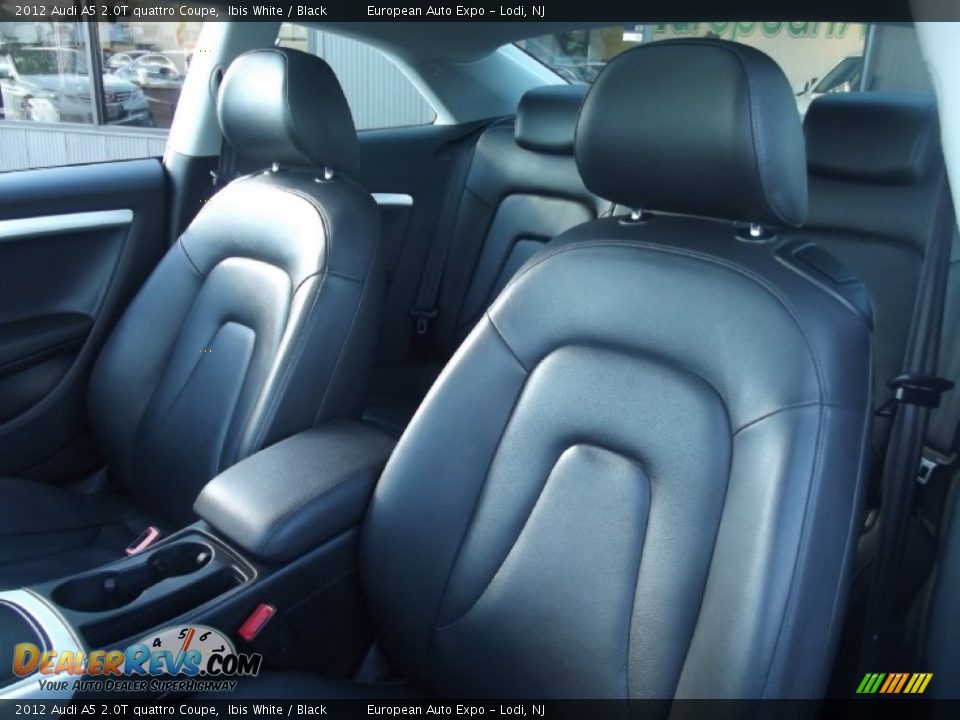 2012 Audi A5 2.0T quattro Coupe Ibis White / Black Photo #11