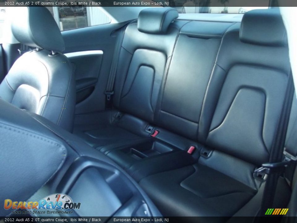 2012 Audi A5 2.0T quattro Coupe Ibis White / Black Photo #12