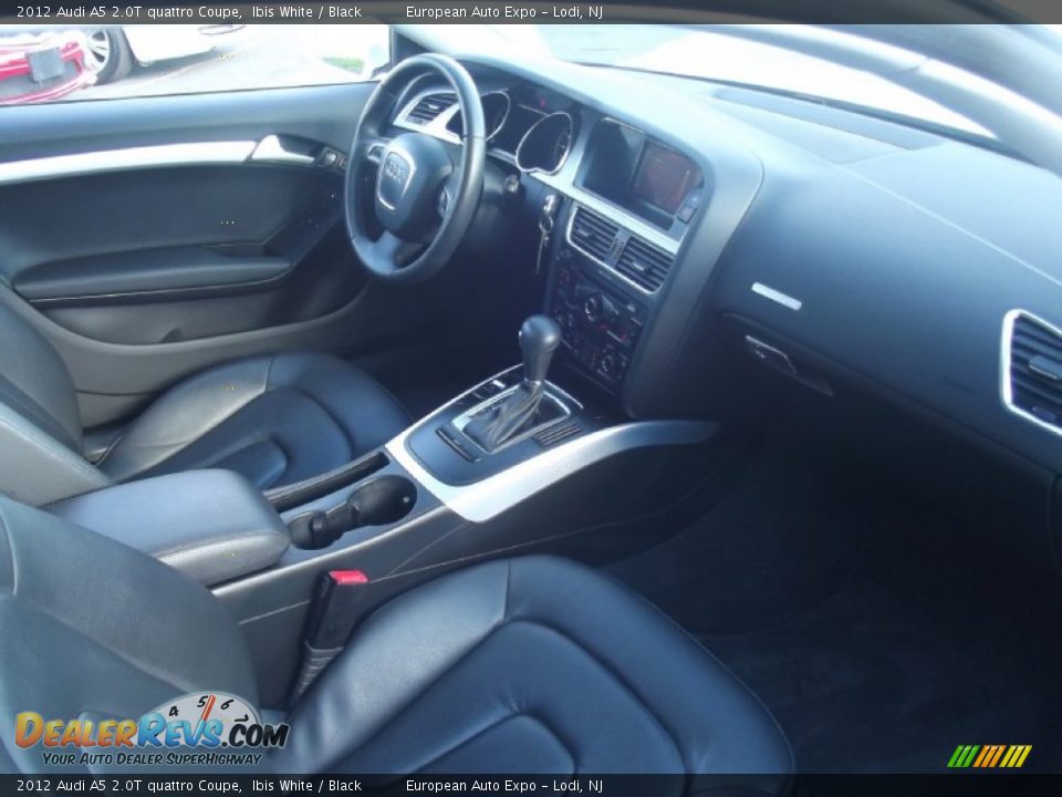 2012 Audi A5 2.0T quattro Coupe Ibis White / Black Photo #13
