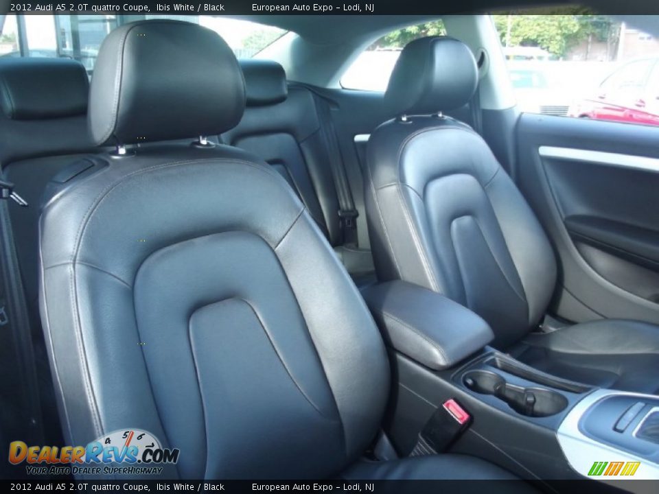 2012 Audi A5 2.0T quattro Coupe Ibis White / Black Photo #14