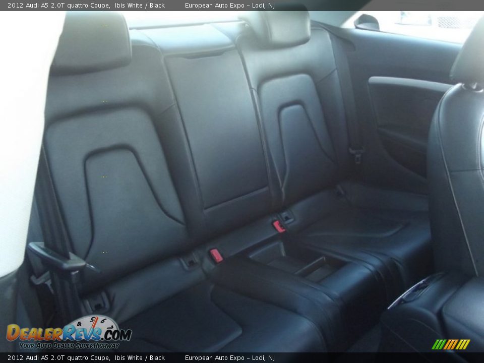 2012 Audi A5 2.0T quattro Coupe Ibis White / Black Photo #15