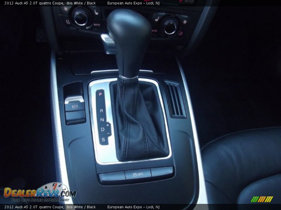 2012 Audi A5 2.0T quattro Coupe Ibis White / Black Photo #21