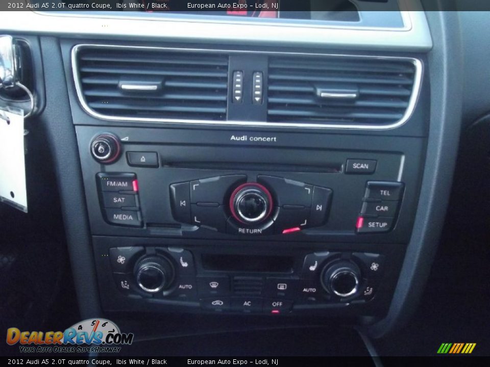 2012 Audi A5 2.0T quattro Coupe Ibis White / Black Photo #22