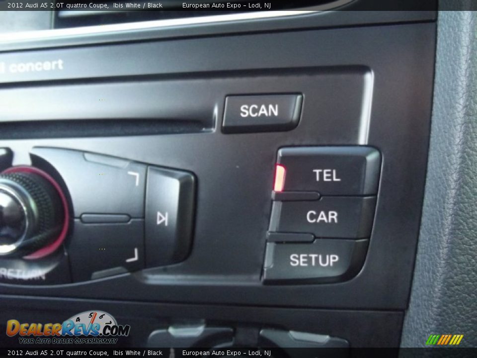 2012 Audi A5 2.0T quattro Coupe Ibis White / Black Photo #25