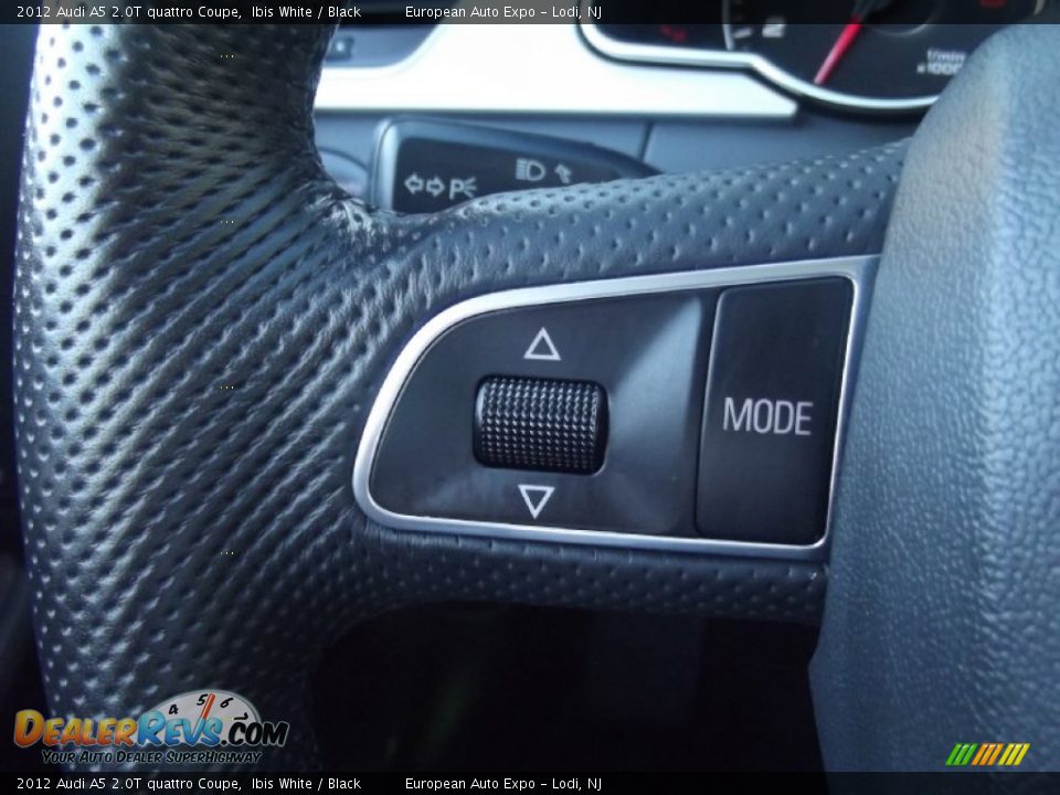 2012 Audi A5 2.0T quattro Coupe Ibis White / Black Photo #28