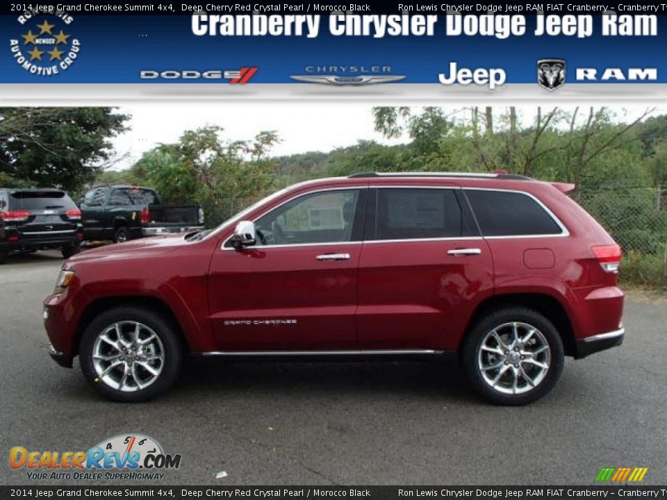 Deep cherry red jeep grand cherokee #2