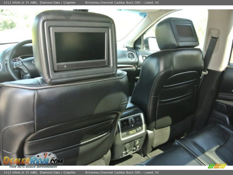 2013 Infiniti JX 35 AWD Diamond Slate / Graphite Photo #23