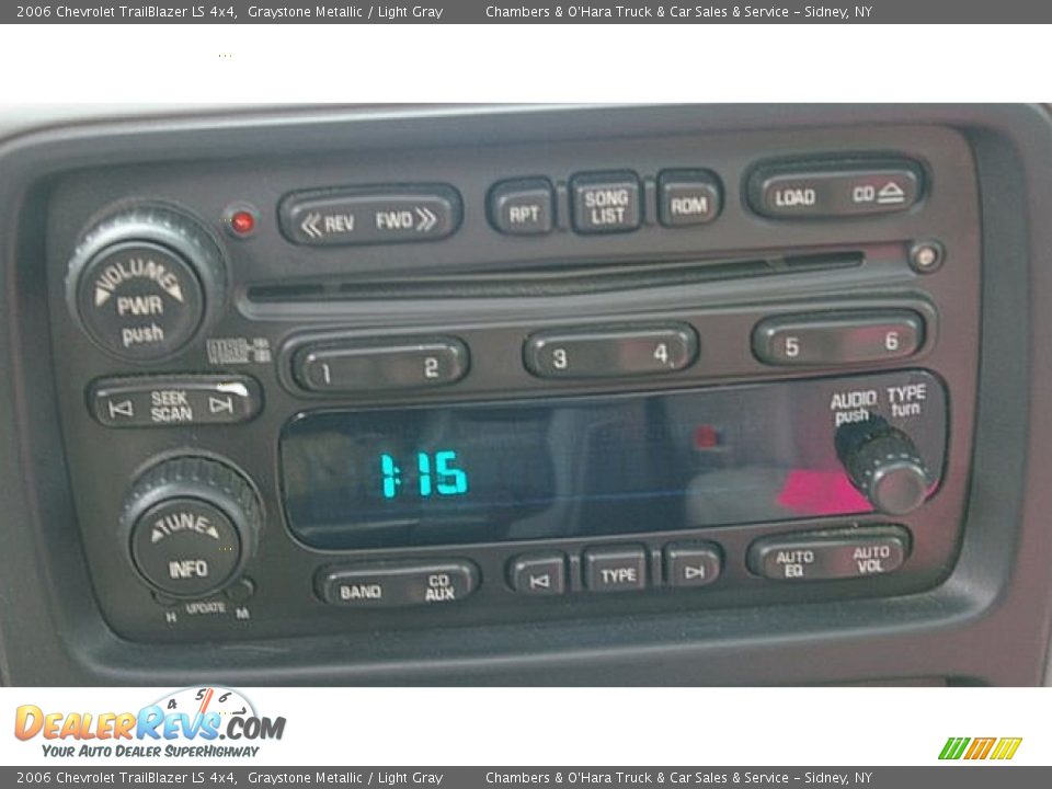 2006 Chevrolet TrailBlazer LS 4x4 Graystone Metallic / Light Gray Photo #3