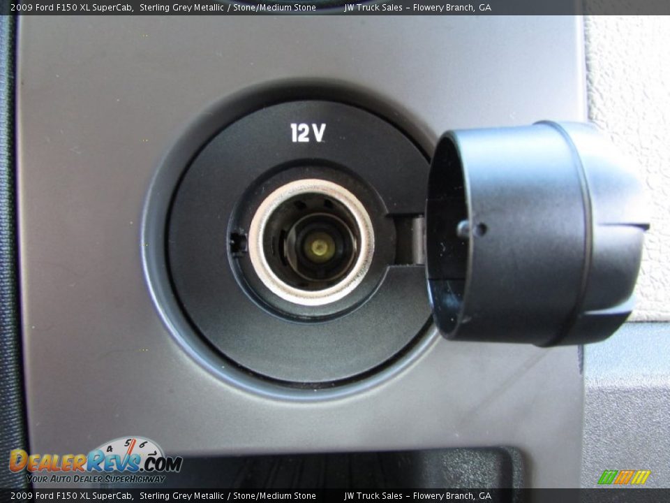 2009 Ford F150 XL SuperCab Sterling Grey Metallic / Stone/Medium Stone Photo #35