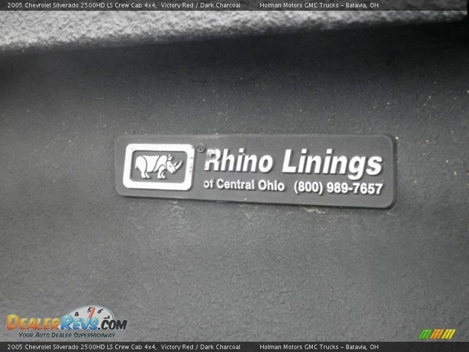 2005 Chevrolet Silverado 2500HD LS Crew Cab 4x4 Victory Red / Dark Charcoal Photo #25