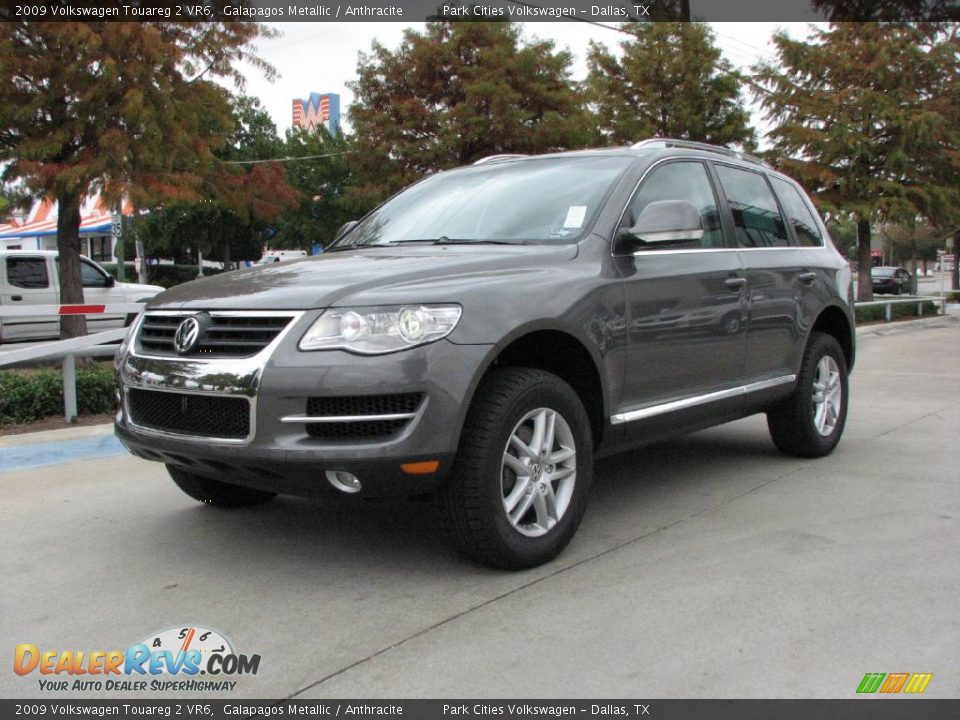 2009 Volkswagen Touareg 2 VR6 Galapagos Metallic / Anthracite Photo #3