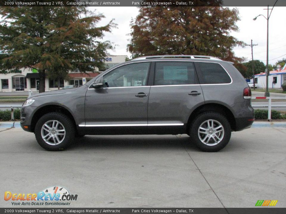 2009 Volkswagen Touareg 2 VR6 Galapagos Metallic / Anthracite Photo #4