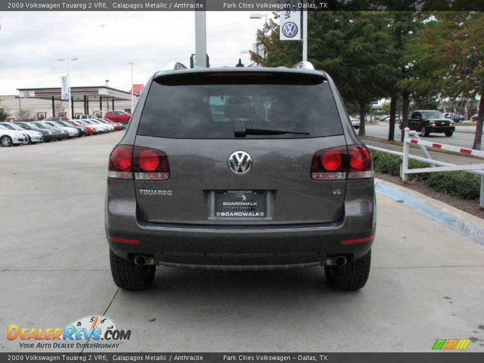2009 Volkswagen Touareg 2 VR6 Galapagos Metallic / Anthracite Photo #6
