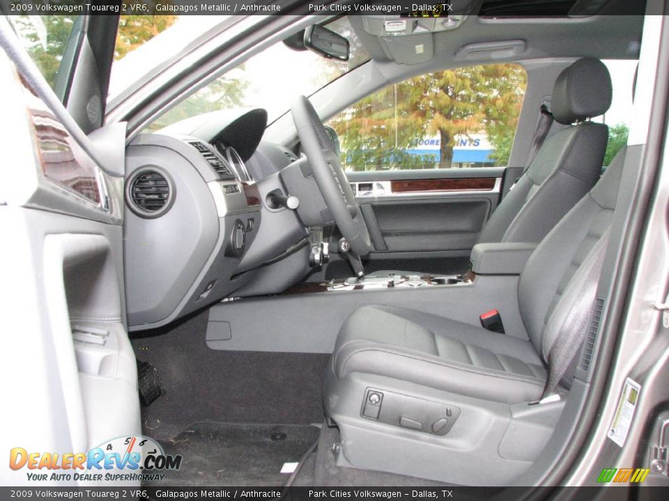 2009 Volkswagen Touareg 2 VR6 Galapagos Metallic / Anthracite Photo #9