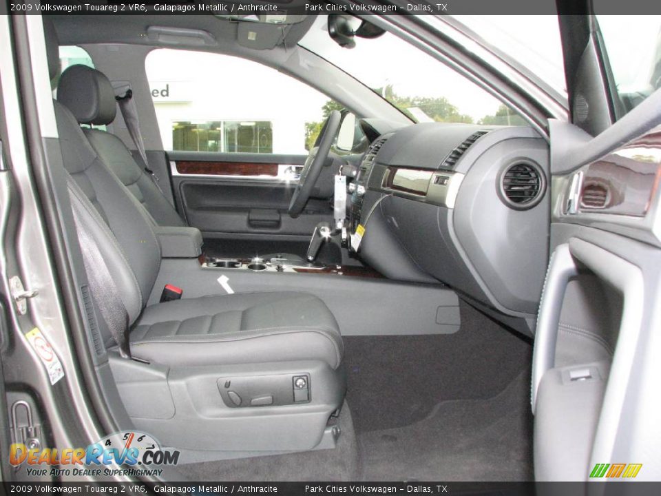 2009 Volkswagen Touareg 2 VR6 Galapagos Metallic / Anthracite Photo #10