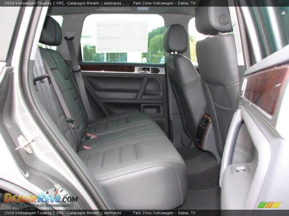 2009 Volkswagen Touareg 2 VR6 Galapagos Metallic / Anthracite Photo #11