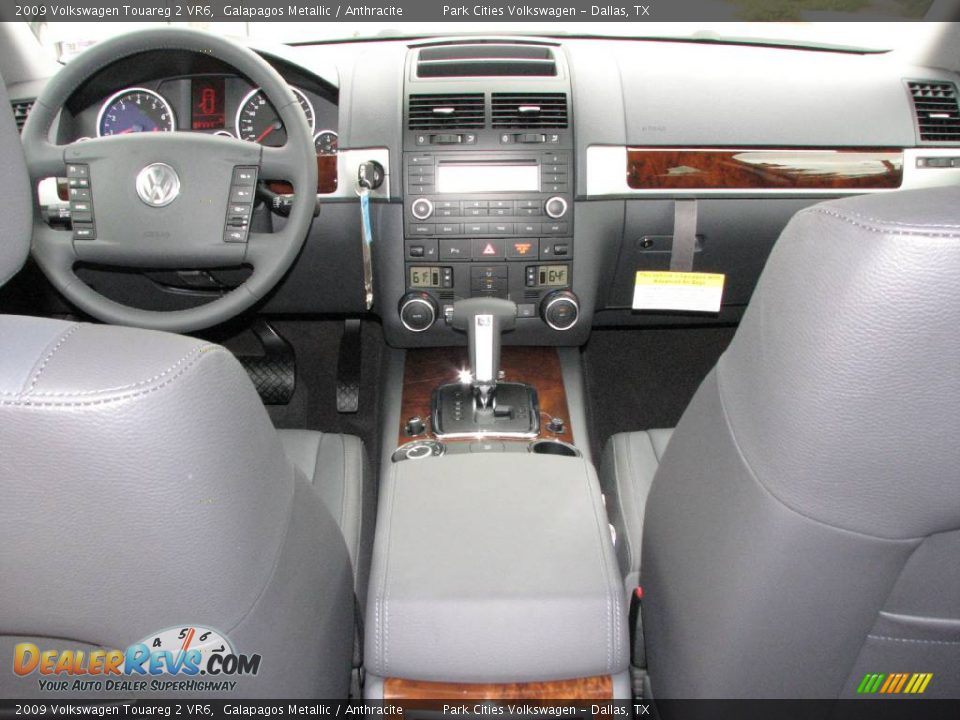 2009 Volkswagen Touareg 2 VR6 Galapagos Metallic / Anthracite Photo #13