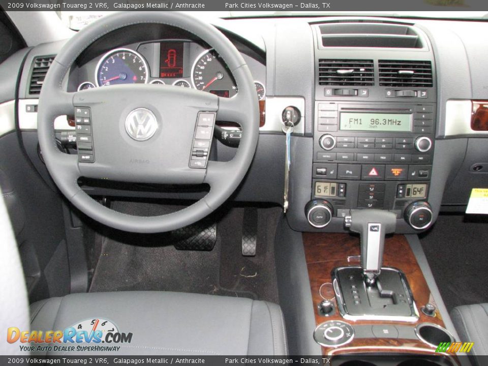 2009 Volkswagen Touareg 2 VR6 Galapagos Metallic / Anthracite Photo #14