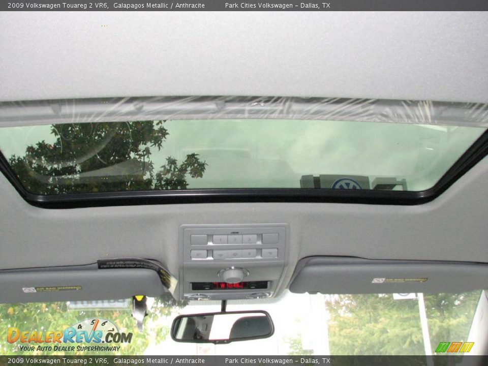 2009 Volkswagen Touareg 2 VR6 Galapagos Metallic / Anthracite Photo #15