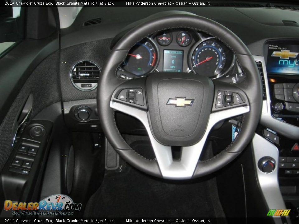 2014 Chevrolet Cruze Eco Black Granite Metallic / Jet Black Photo #4