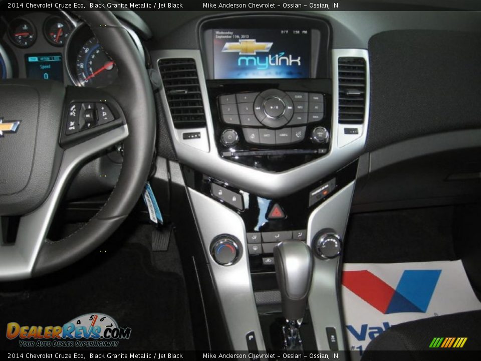 2014 Chevrolet Cruze Eco Black Granite Metallic / Jet Black Photo #5