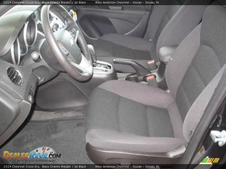 2014 Chevrolet Cruze Eco Black Granite Metallic / Jet Black Photo #7